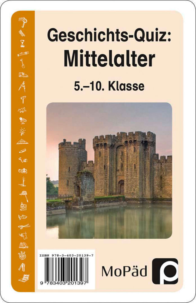 Cover: 9783403201397 | Geschichts-Quiz: Mittelalter (Kartenspiel) | (5. bis 10. Klasse)