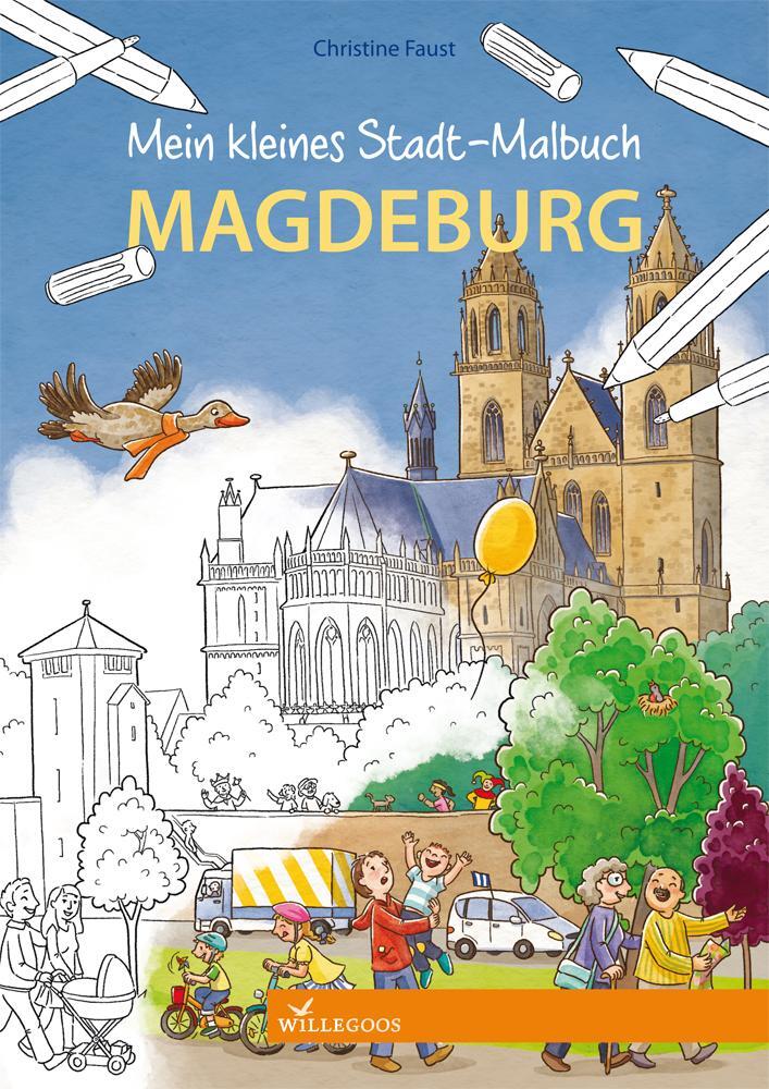 Cover: 9783944445397 | Mein kleines Stadt-Malbuch Magdeburg | Broschüre | Deutsch | 2020