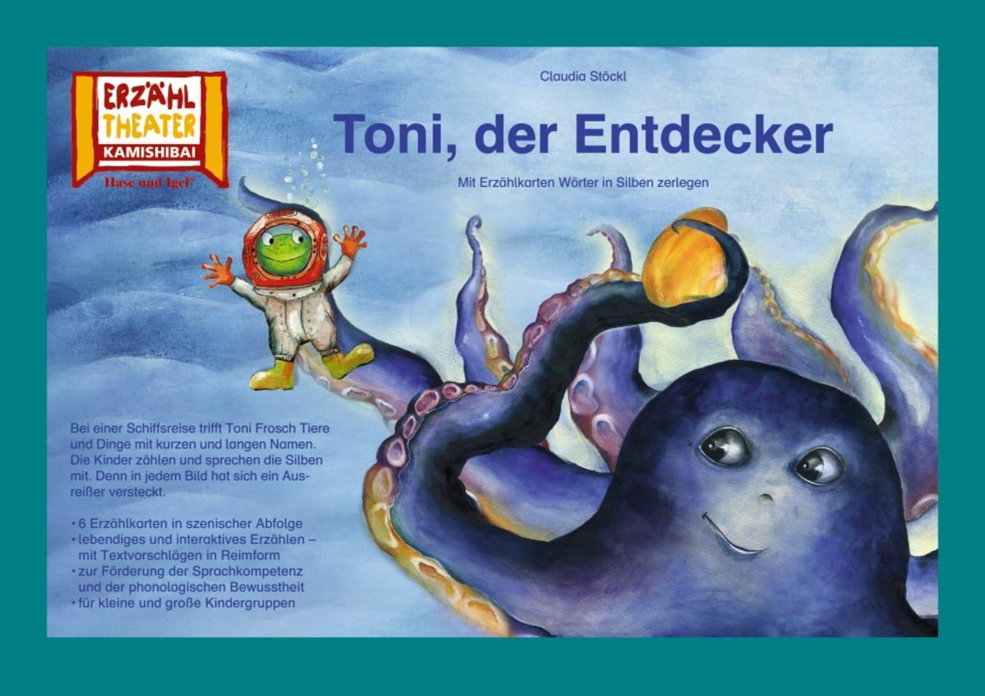 Cover: 4260505831639 | Toni, der Entdecker / Kamishibai Bildkarten | Claudia Stöckl | Buch