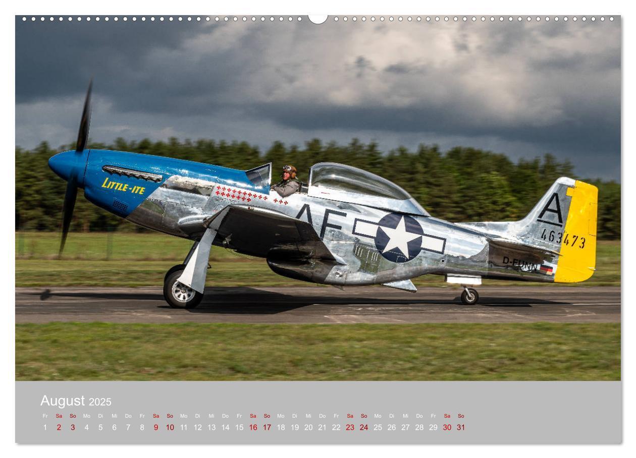 Bild: 9783435146680 | Fliegende Legenden - Warbirds (Wandkalender 2025 DIN A2 quer),...