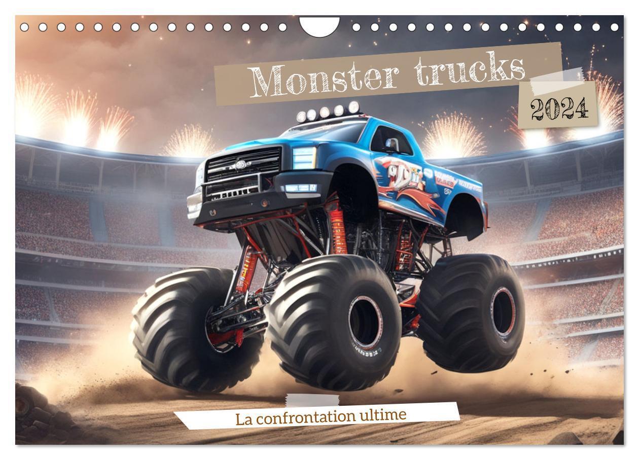 Cover: 9781325923571 | Monster trucks La confrontation ultime (Calendrier mural 2024 DIN...