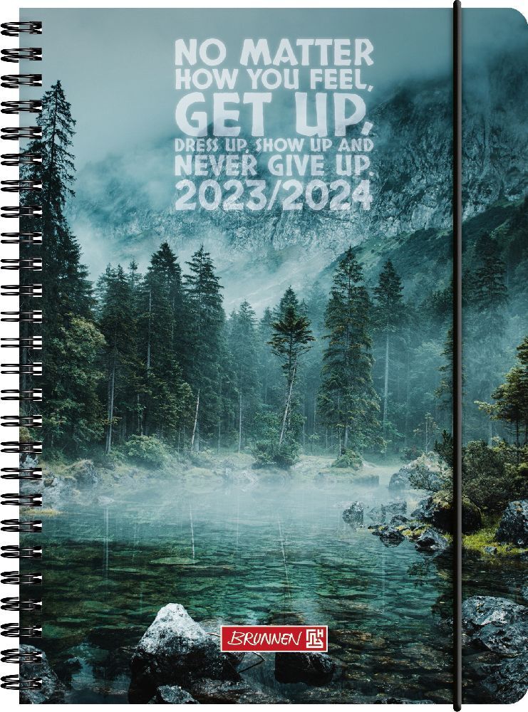 Cover: 4061947102925 | Schülerkalender 2023/2024 Get Up, A5, PP-Einband | 2 Seiten = 1 Woche