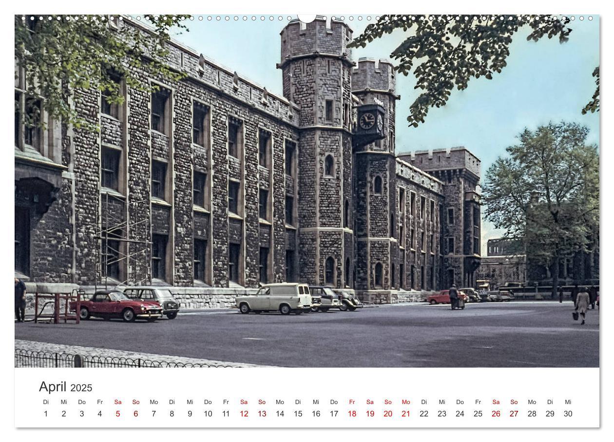 Bild: 9783435293605 | London - Vintage Views (hochwertiger Premium Wandkalender 2025 DIN...