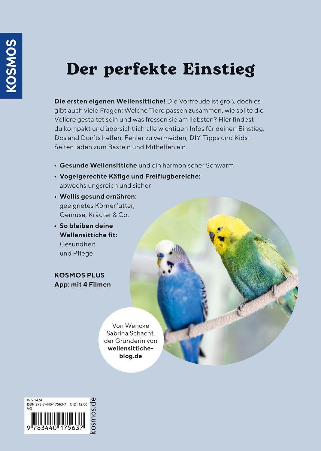 Bild: 9783440175637 | Wellensittiche | Wencke Sabrina Schacht | Taschenbuch | Mein Tier