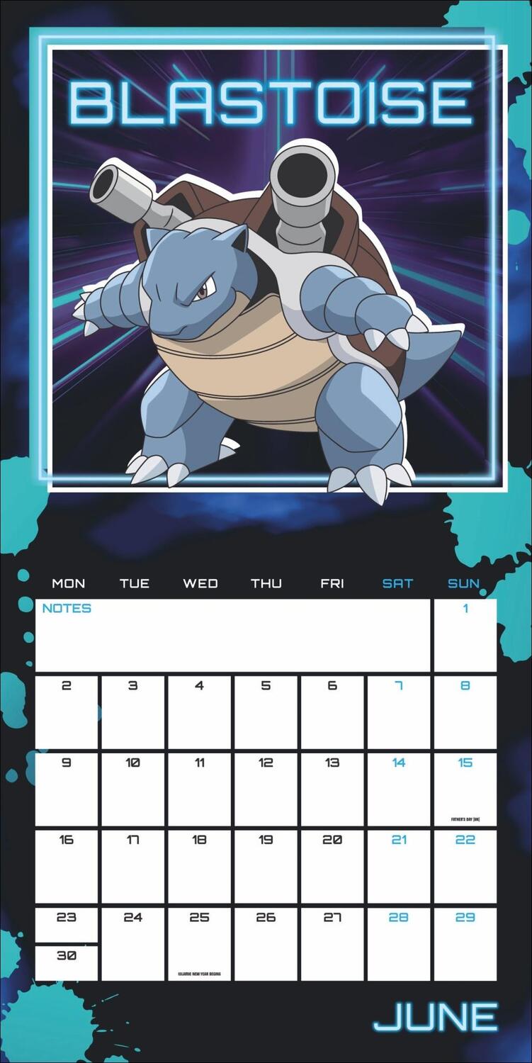 Bild: 9783840196706 | Pokémon Broschurkalender 2025 | Heye | Kalender | 28 S. | Englisch