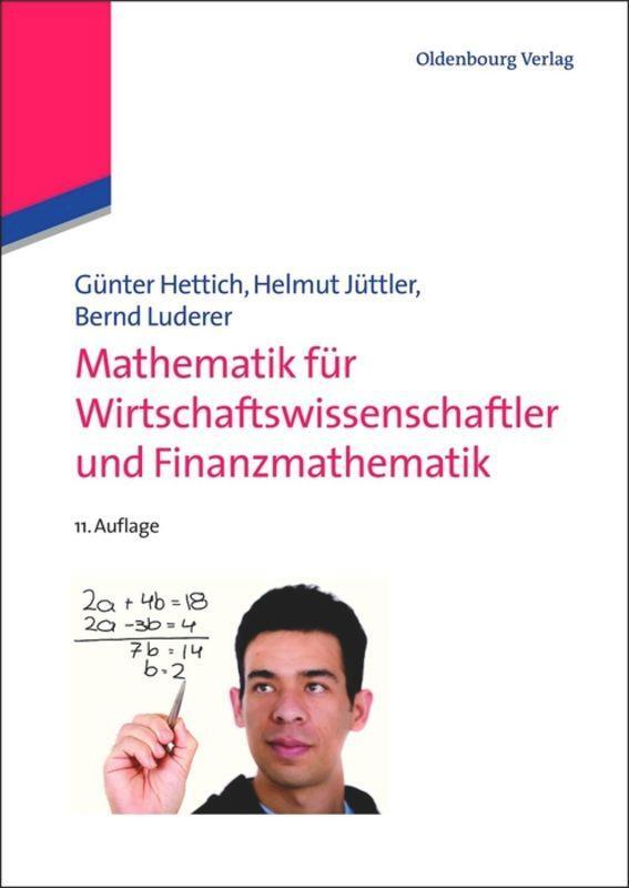 Cover: 9783486715453 | Mathematik für Wirtschaftswissenschaftler und Finanzmathematik | Buch