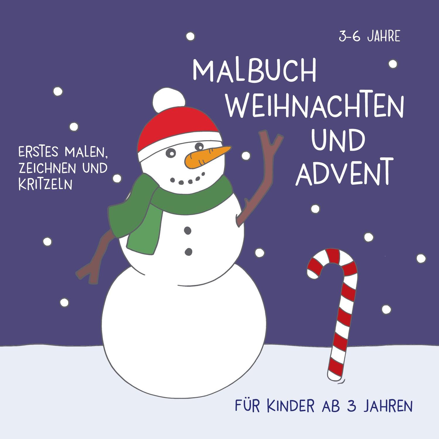 Cover: 9783757826840 | Malbuch Weihnachten &amp; Advent für Kinder ab 3 Jahren | Viktoria Isa