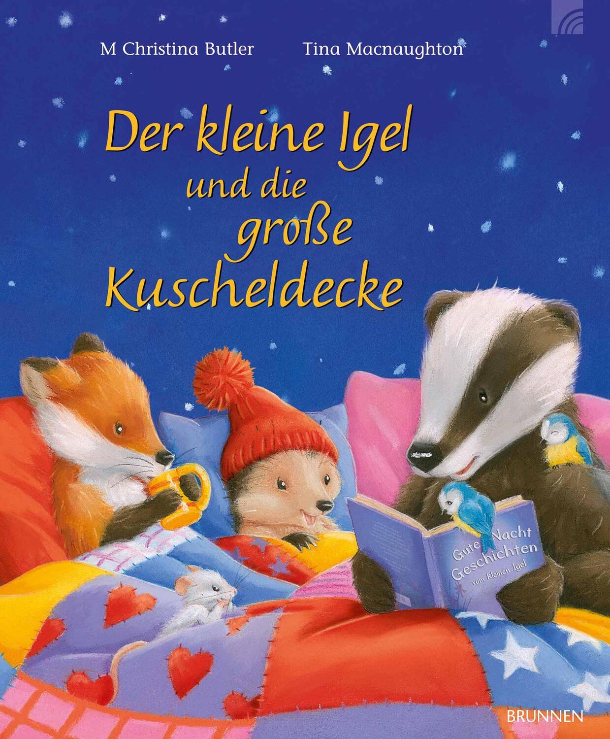 Cover: 9783765556203 | Der kleine Igel und die große Kuscheldecke | M Christina Butler | Buch