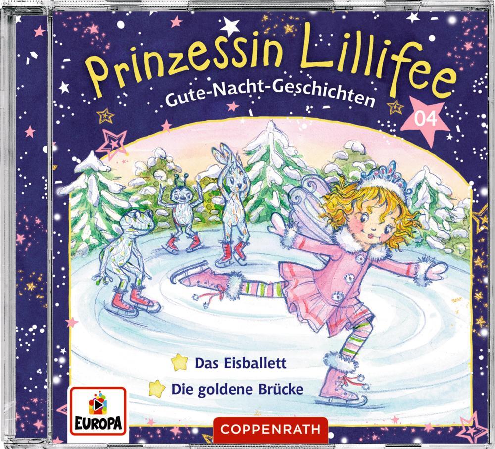 Cover: 4050003715506 | 004/Gute-Nacht-Geschichten Folge 7+8 - Das Eisball | Lillifee | CD