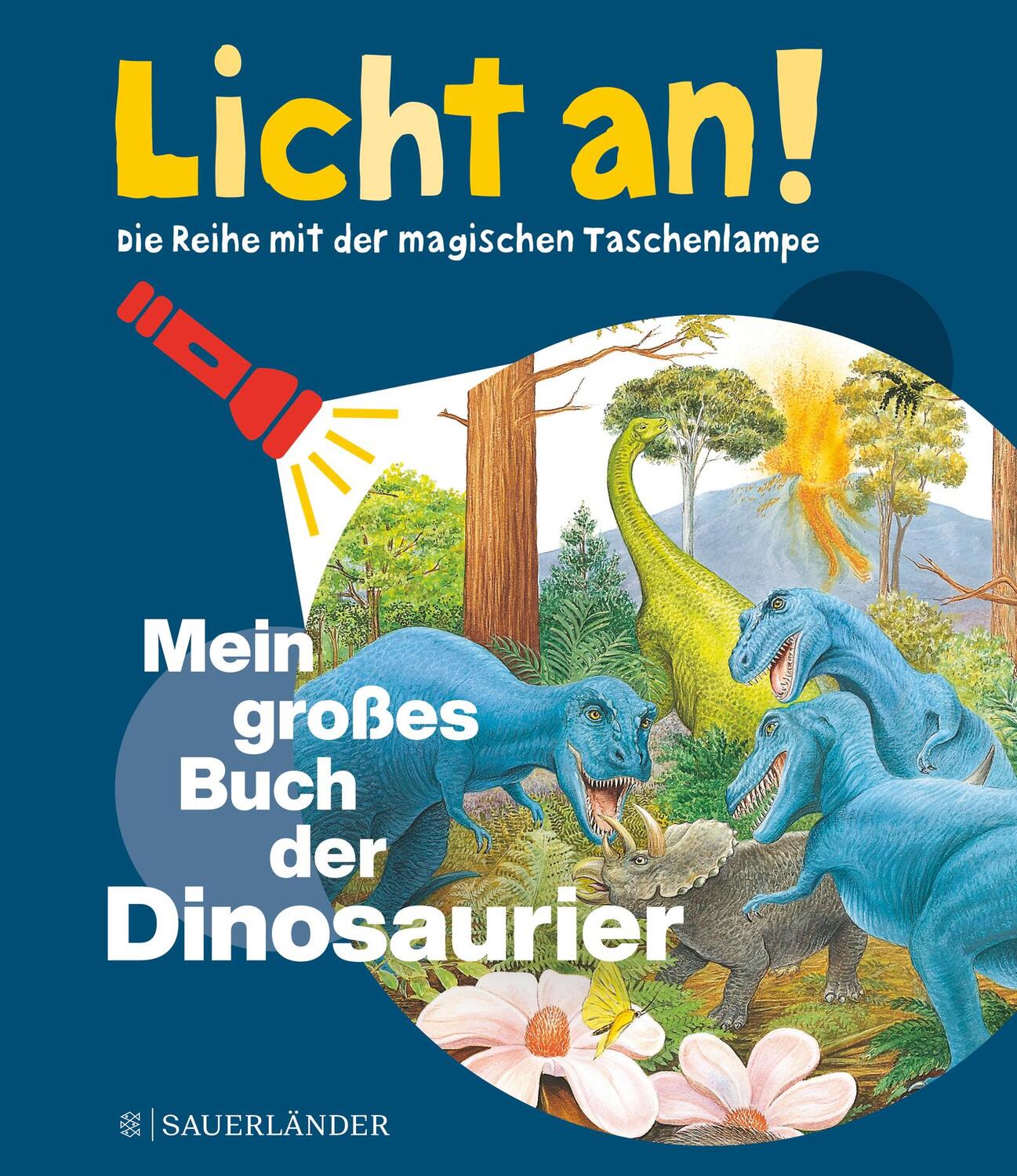 Cover: 9783737357777 | Mein großes Buch der Dinosaurier | Licht an! | Gravier-Badreddine