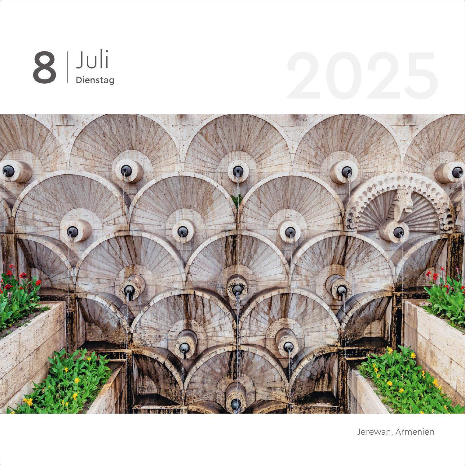 Bild: 9783965913851 | Unterwegs in Europa - KUNTH 365-Tage-Abreißkalender 2025 | Kalender