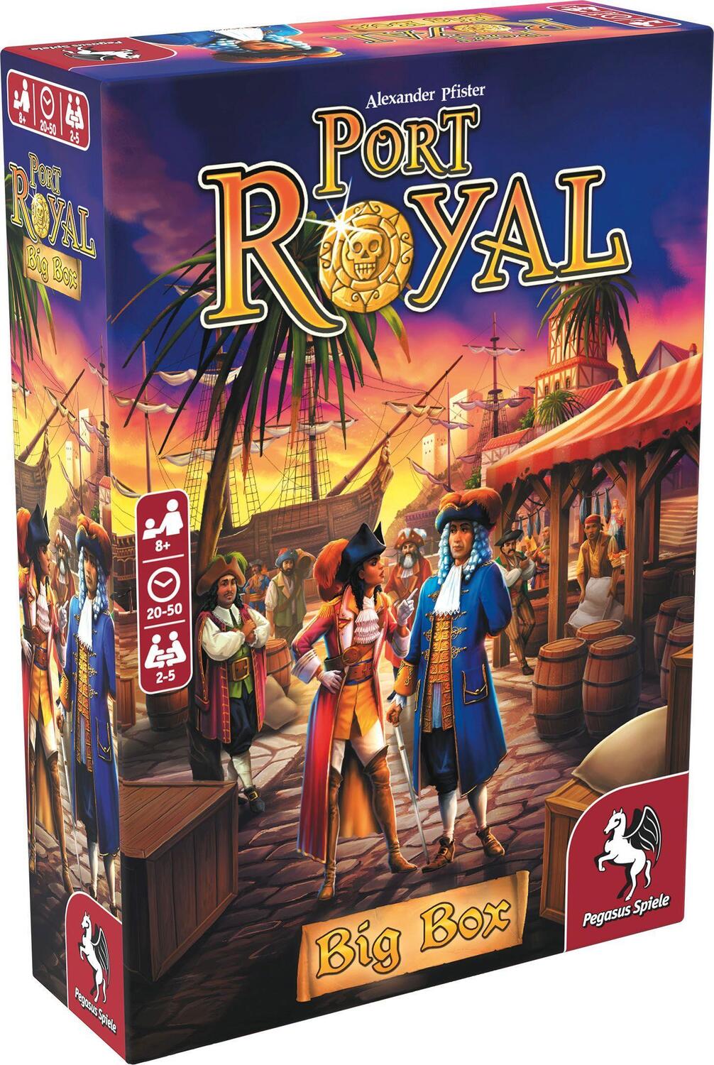 Cover: 4250231729058 | Port Royal Big Box (English Edition) | Spiel | Englisch | 2022
