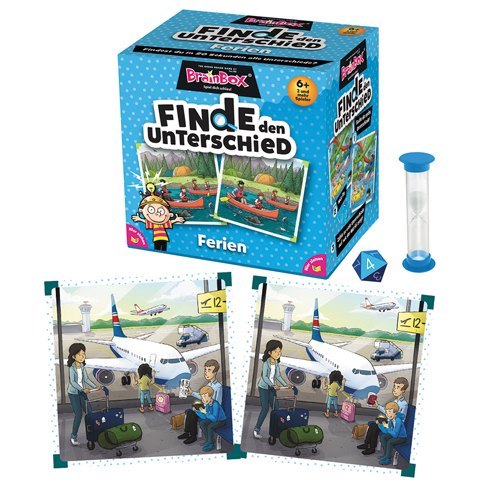 Bild: 5025822949165 | BrainBox, Finde den Unterschied Ferien (Kinderspiel) | Spiel | 2094916