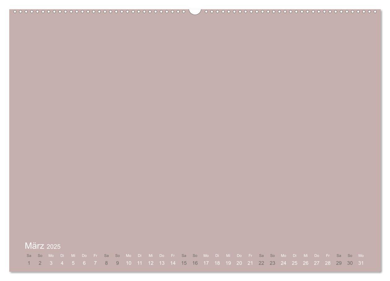 Bild: 9783435211067 | DIY Bastel-Kalender -Erdige Pastell Farben- Zum Selbstgestalten...