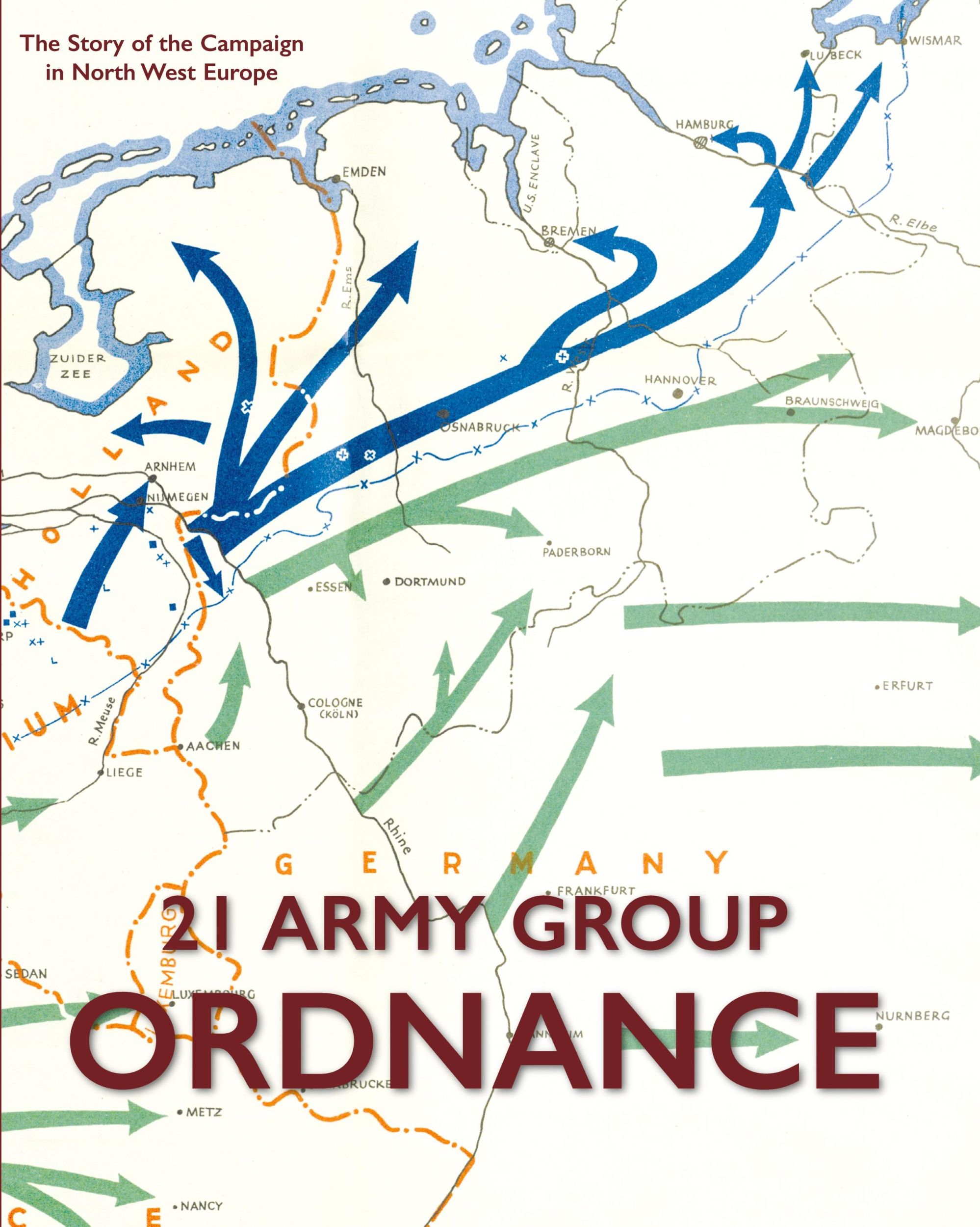 Cover: 9781474538053 | 21 ARMY GROUP ORDNANCE | Major J. Lee-Richardson R. A. O. C. | Buch