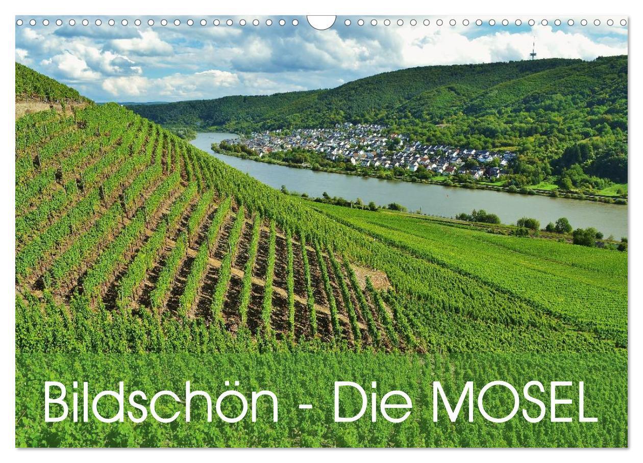 Cover: 9783383351884 | Bildschön - Die Mosel (Wandkalender 2024 DIN A3 quer), CALVENDO...