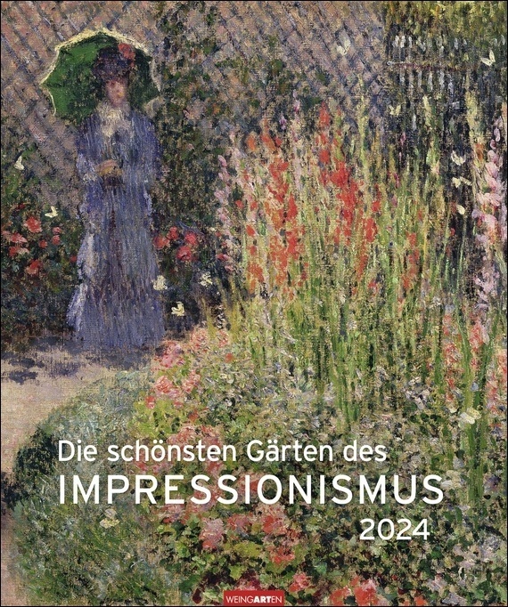 Cover: 9783840084959 | Die schönsten Gärten des Impressionismus. Edition Kunst-Kalender...