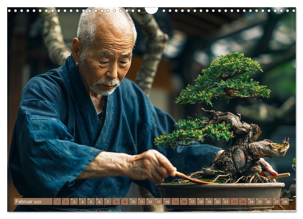 Bild: 9783383822254 | Bonsai meditativ (Wandkalender 2025 DIN A3 quer), CALVENDO...