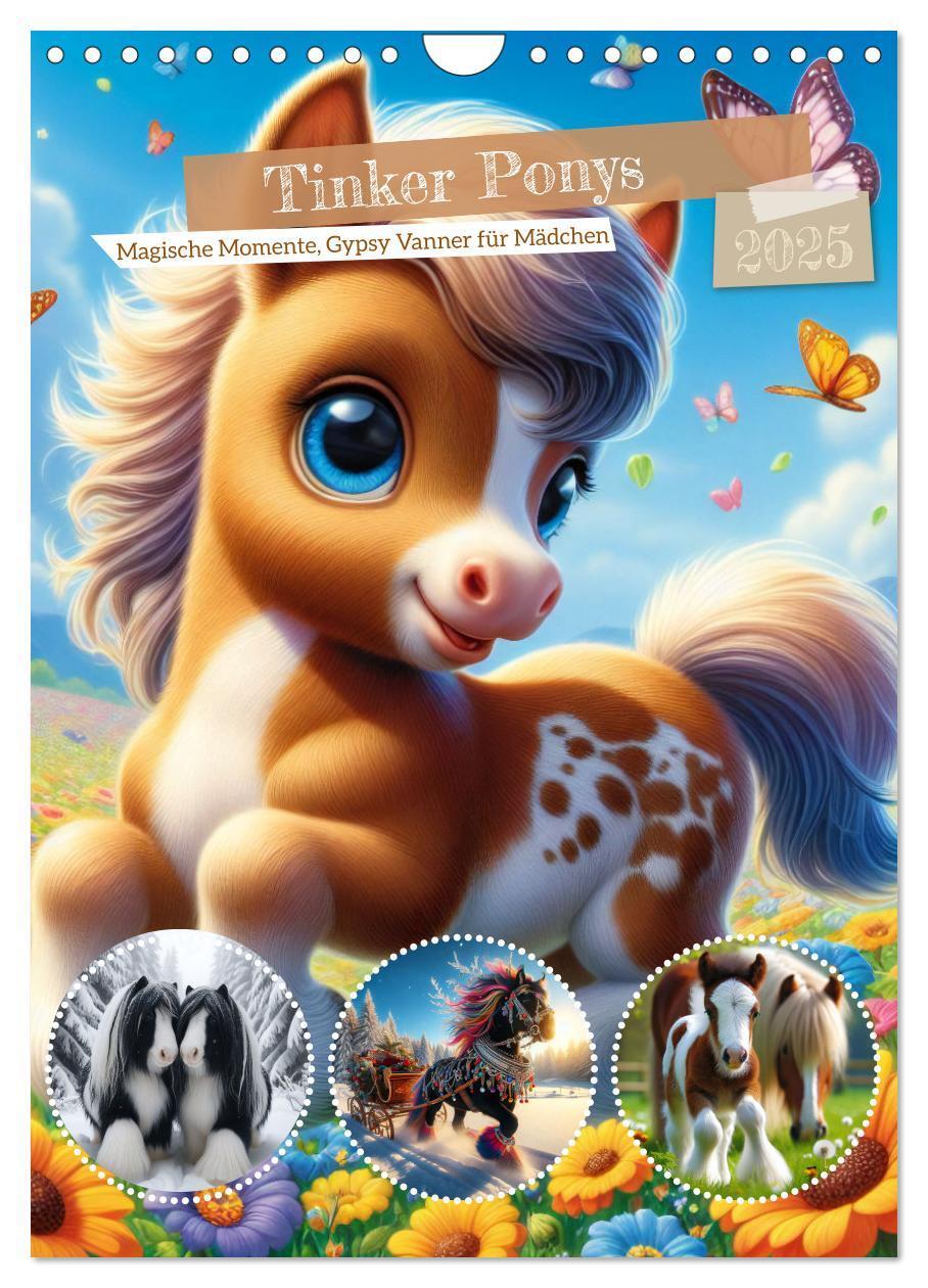 Cover: 9783435842780 | Tinker Ponys - Magische Momente, Gypsy Vanner für Mädchen...