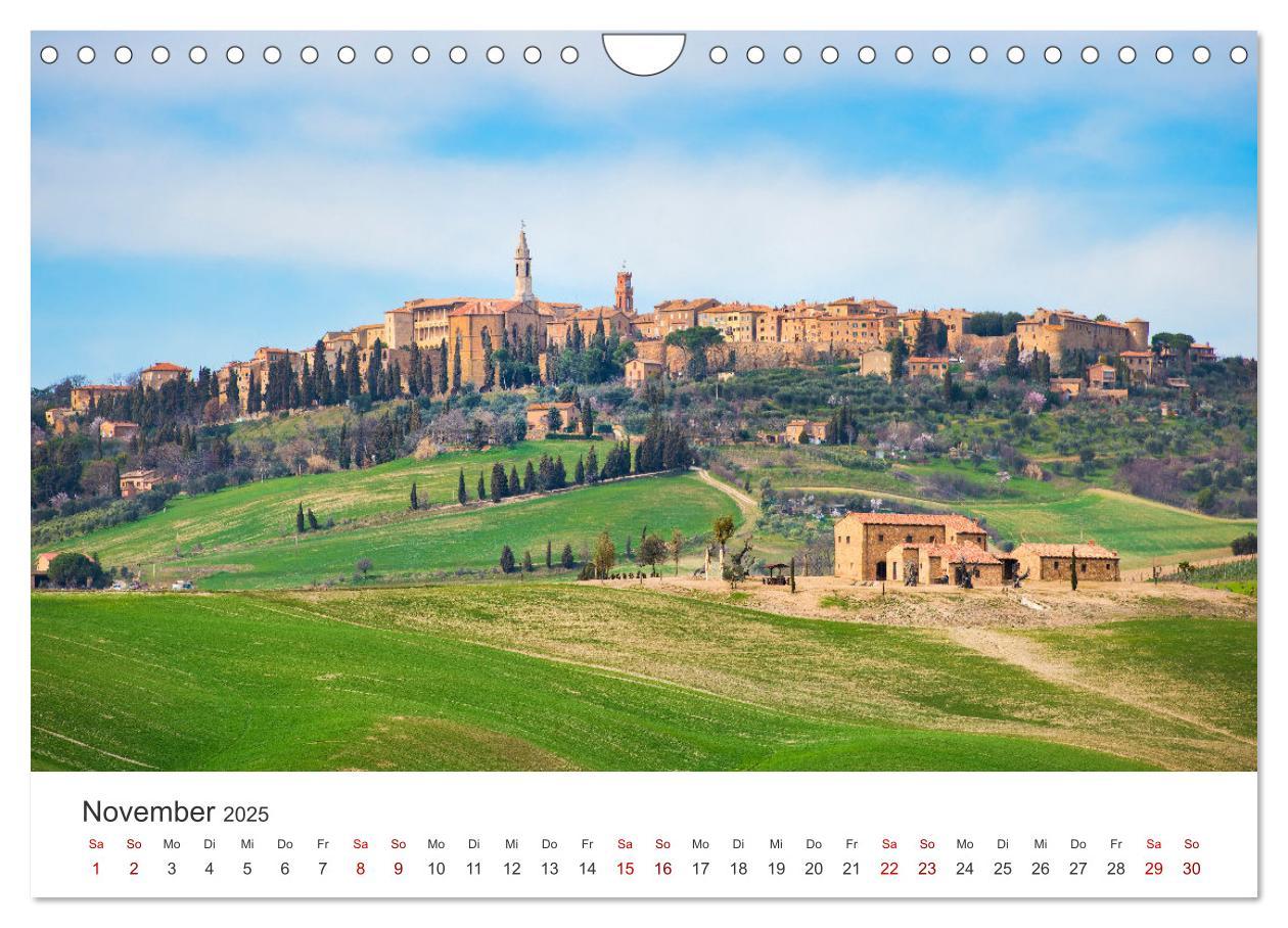 Bild: 9783383917950 | Traumziel Toskana (Wandkalender 2025 DIN A4 quer), CALVENDO...