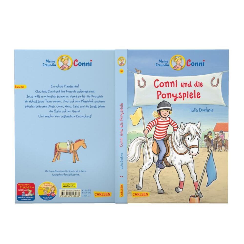 Bild: 9783551556288 | Conni Erzählbände 38: Conni und die Ponyspiele | Julia Boehme | Buch