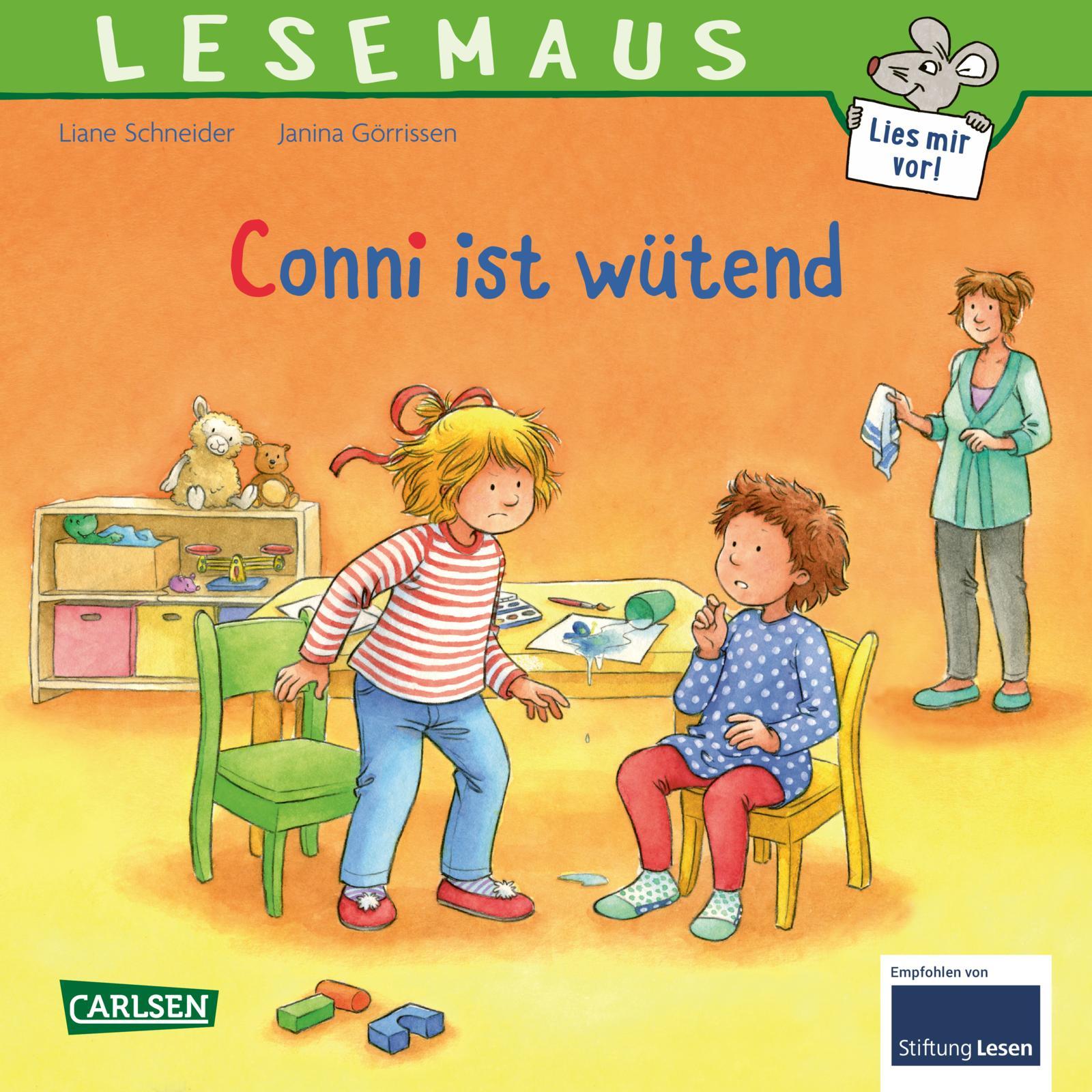 Cover: 9783551084866 | LESEMAUS 86: Conni ist wütend | Liane Schneider | Taschenbuch | 24 S.