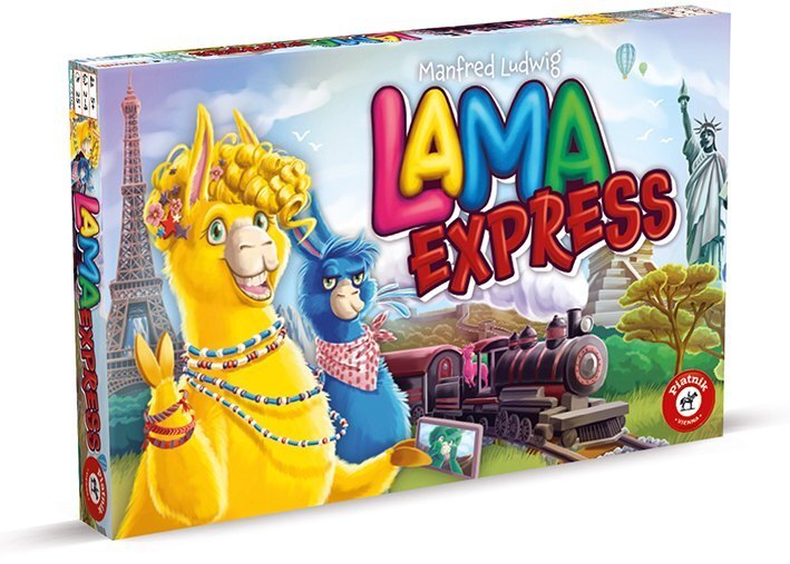 Cover: 9001890664045 | Lama Express (Kinderspiel) | Manfred Ludwig | Spiel | In Schachtel