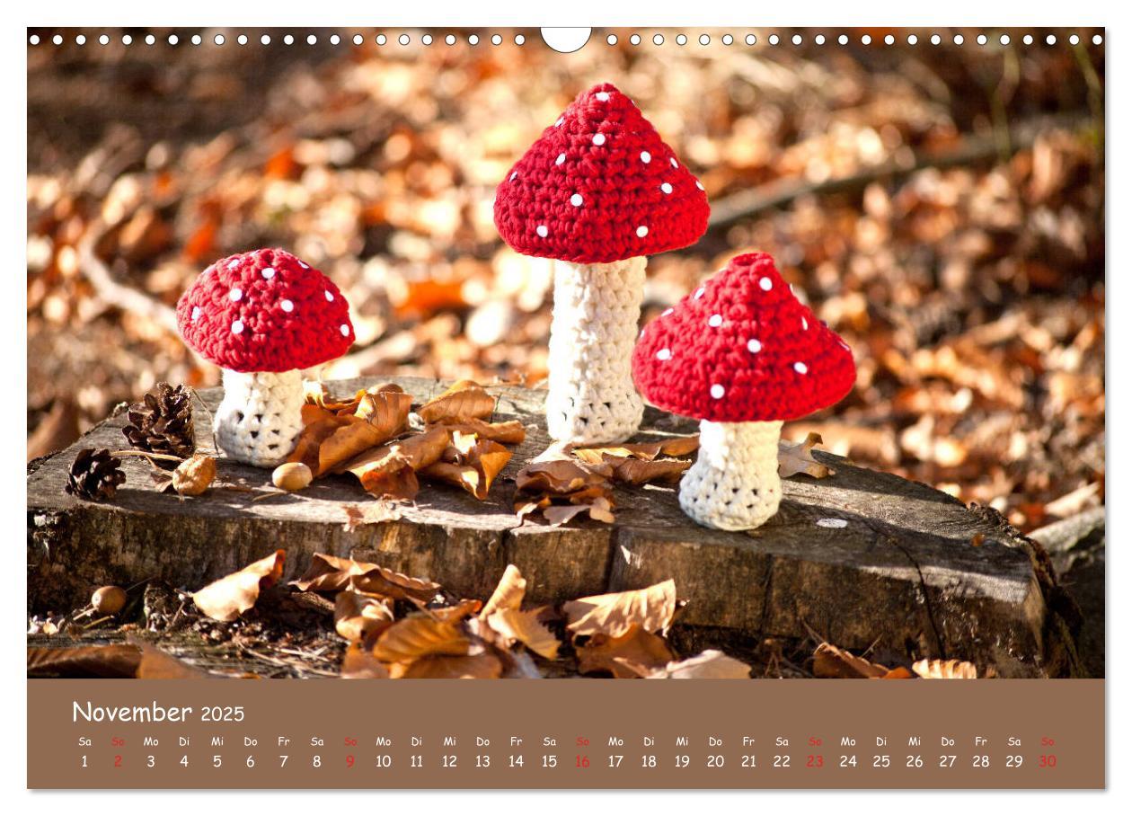 Bild: 9783435209521 | Aus Liebe zum Häkeln (Wandkalender 2025 DIN A3 quer), CALVENDO...