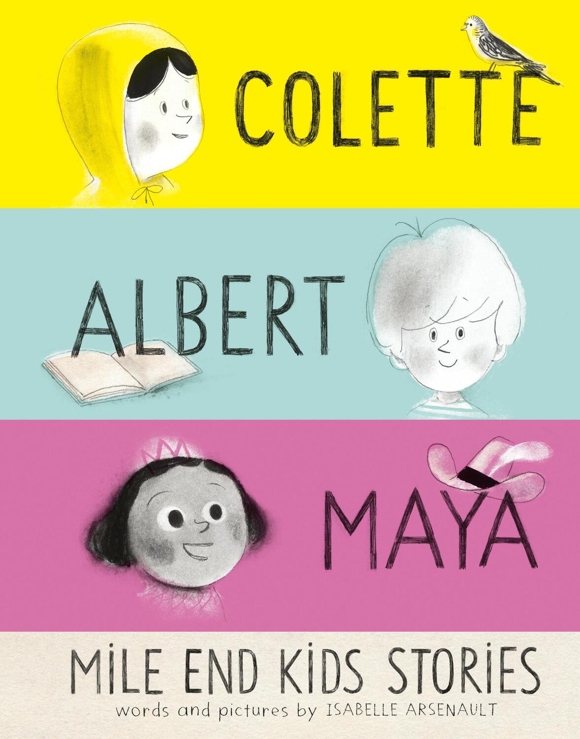 Cover: 9781774885369 | Mile End Kids Stories | Colette, Albert and Maya | Isabelle Arsenault