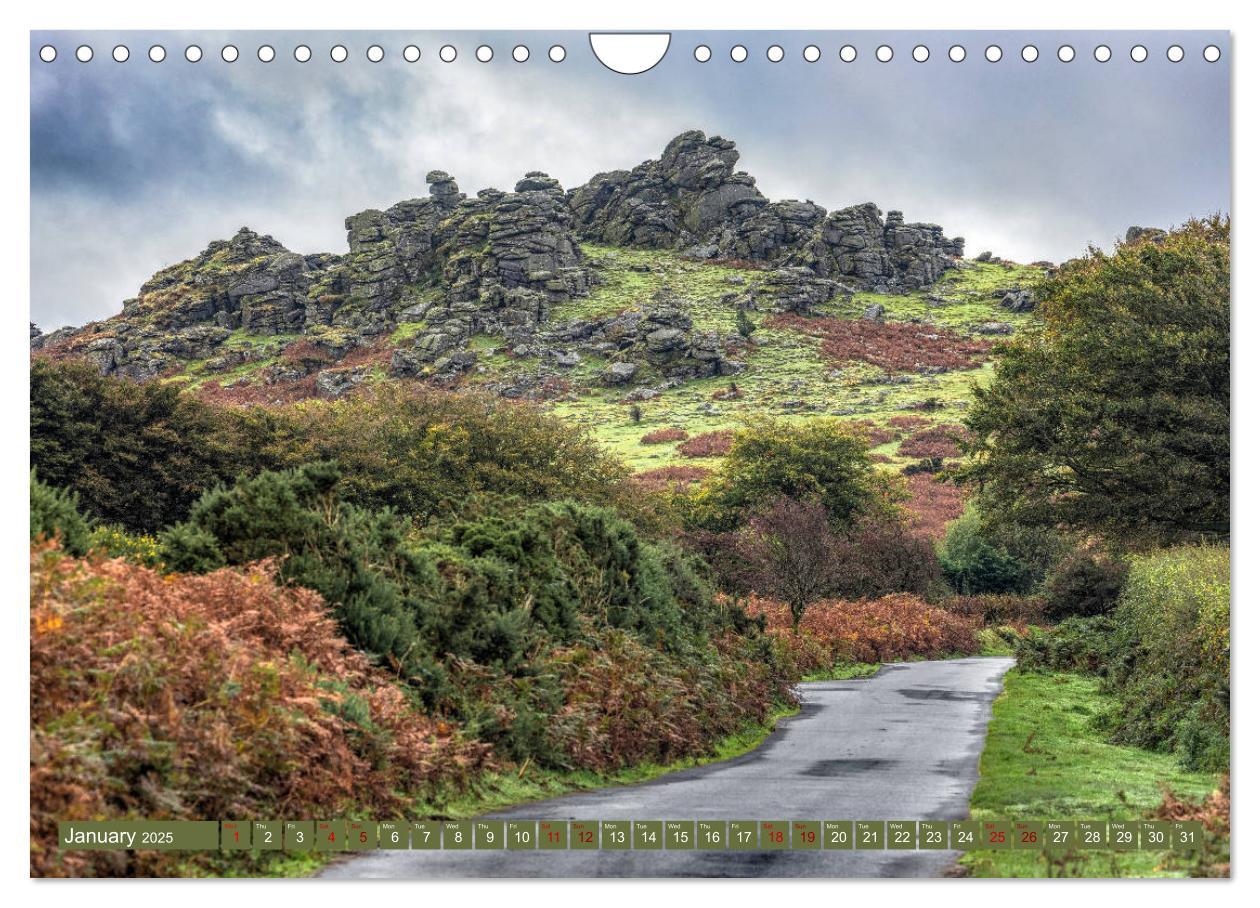 Bild: 9781325946433 | Dartmoor (Wall Calendar 2025 DIN A4 landscape), CALVENDO 12 Month...