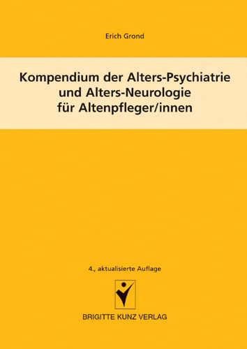 Cover: 9783899934328 | Kompendium der Alters-Psychiatrie und Alters-Neurologie für...