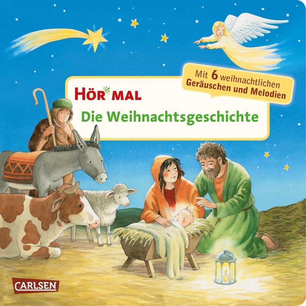 Cover: 9783551250605 | Hör mal (Soundbuch): Die Weihnachtsgeschichte | Tönendes Buch | Buch
