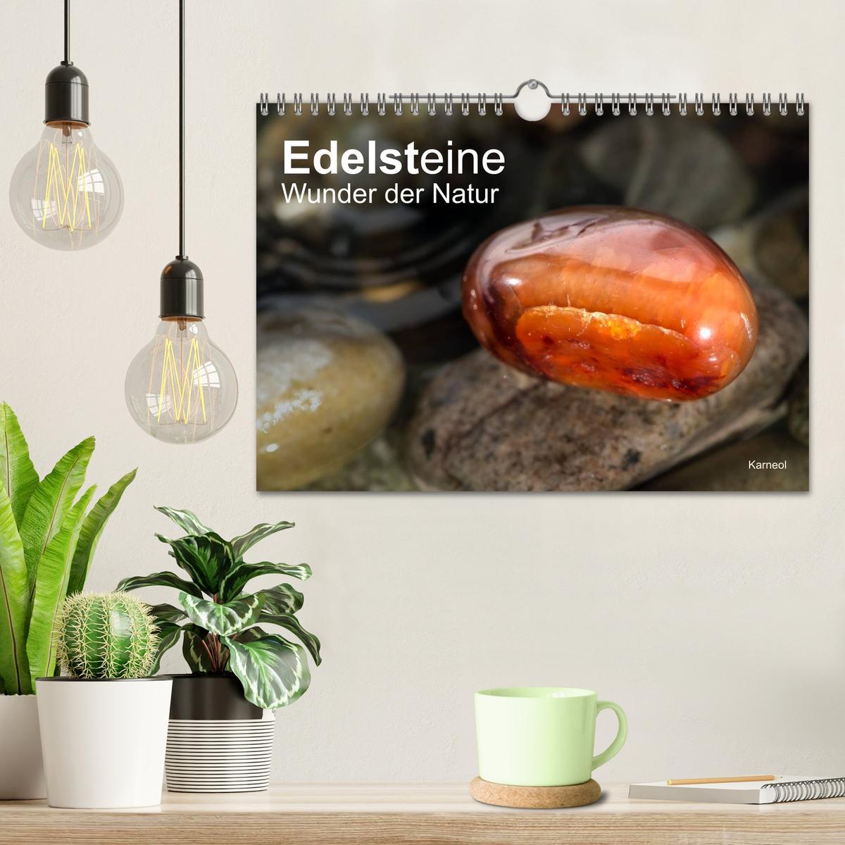 Bild: 9783435645077 | Edelsteine. Wunder der Natur (Wandkalender 2025 DIN A4 quer),...