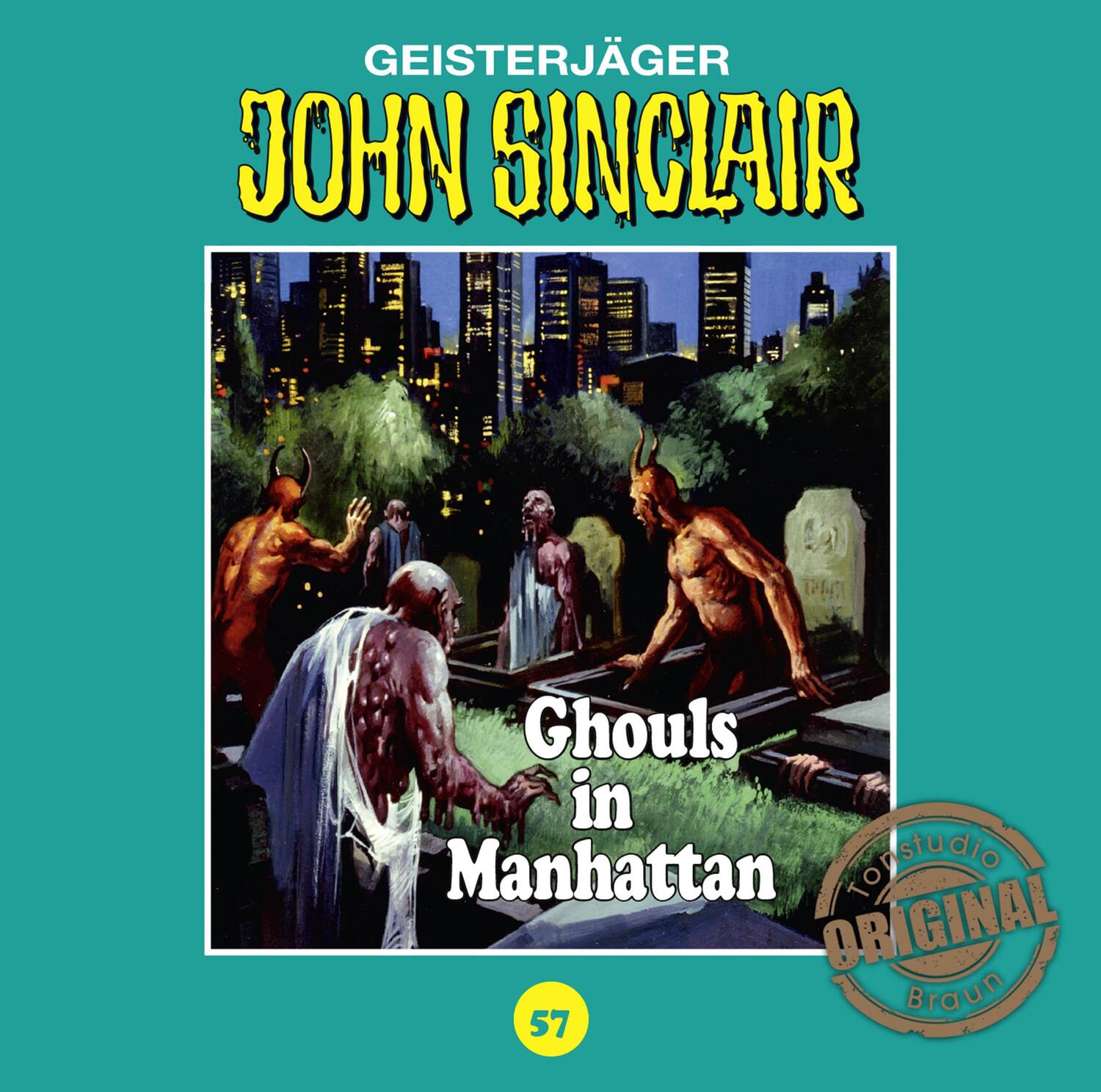 Cover: 9783785758571 | Ghouls in Manhattan | John Sinclair Tonstudio Braun-Folge 57 | CD