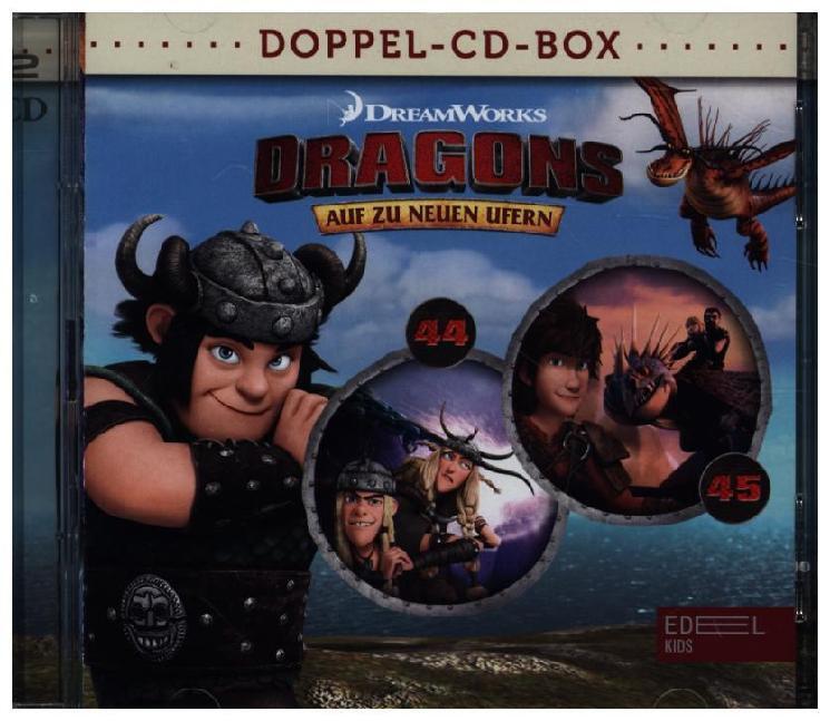 Cover: 4029759141204 | Dragons-Doppel-Box, 2 Audio-CD | Folge 44+45 | Audio-CD | 2 CDs | 2020