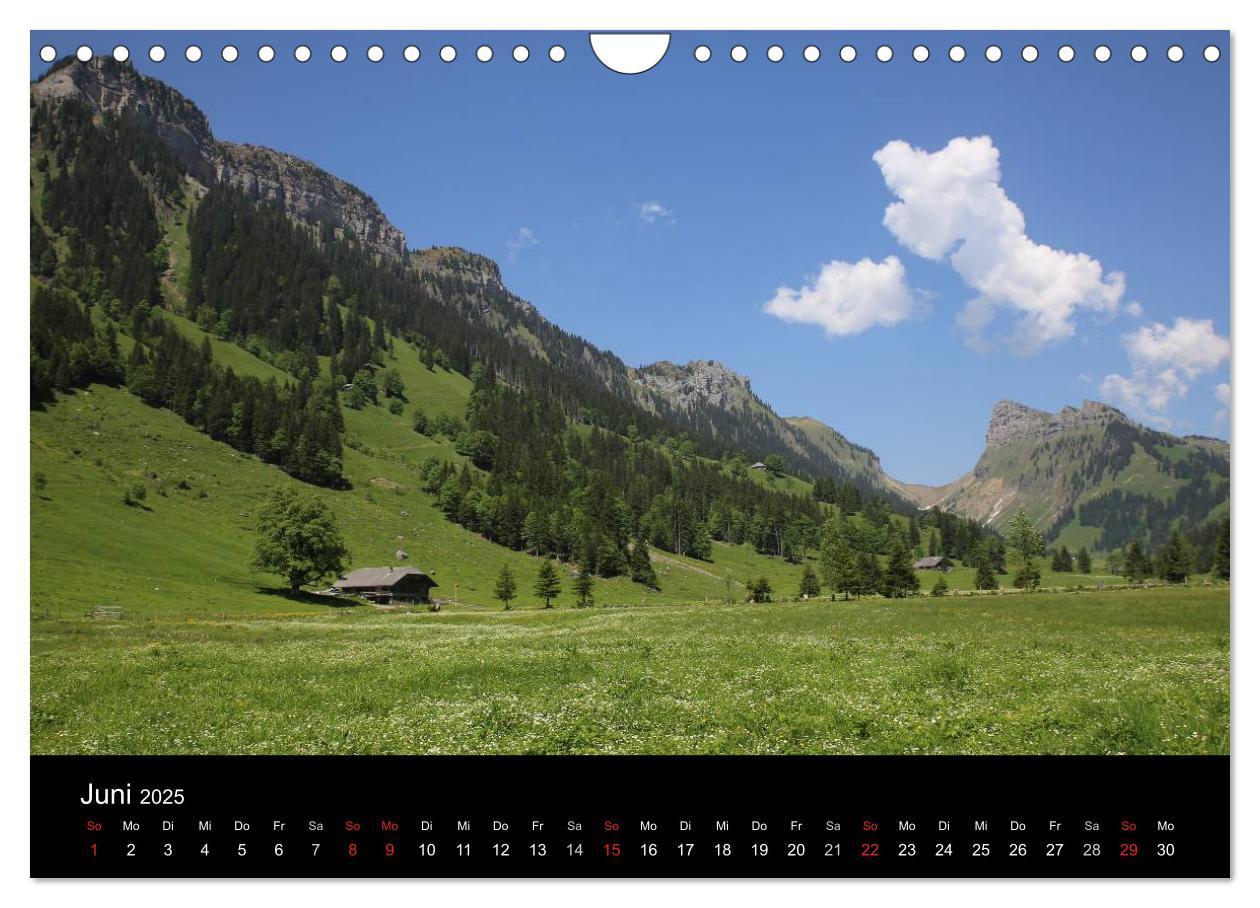 Bild: 9783435771059 | Berner Oberland (Wandkalender 2025 DIN A4 quer), CALVENDO...