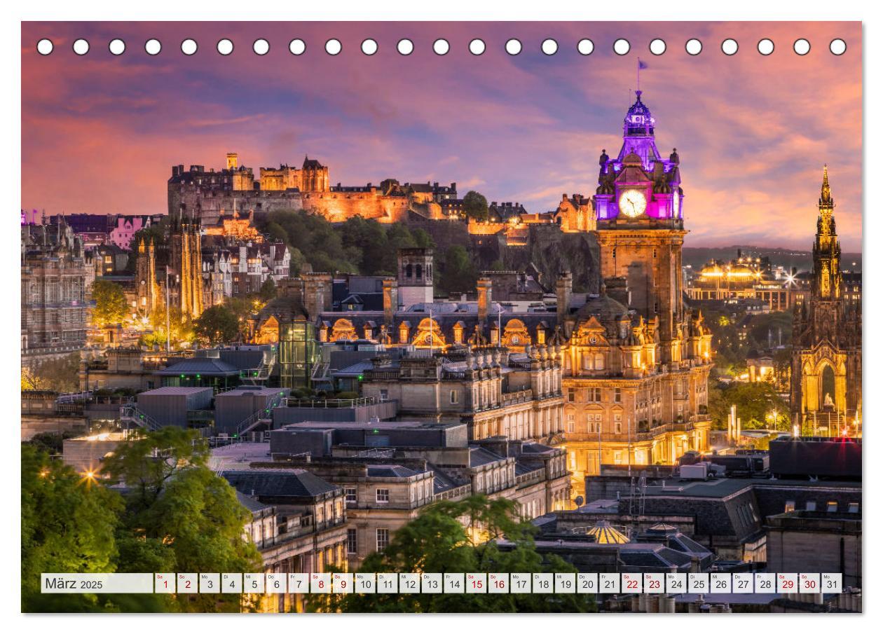 Bild: 9783383954559 | EDINBURGH Impressionen bei Tag und Nacht (Tischkalender 2025 DIN A5...