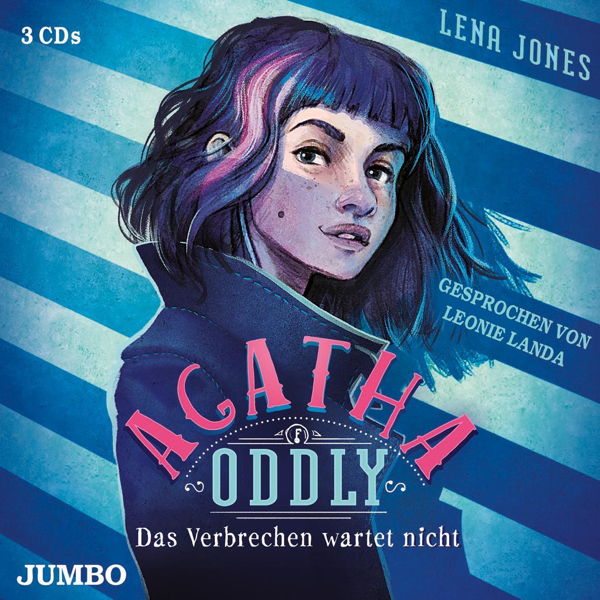 Cover: 9783833739668 | Agatha Oddly. Das Verbrechen wartet nicht | Lena Jones | Audio-CD