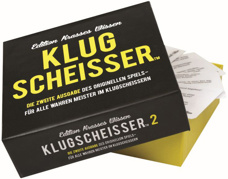 Cover: 7331672430110 | Klugscheisser, Edition Krasses Wissen (Spiel) | Spiel | In Spielebox