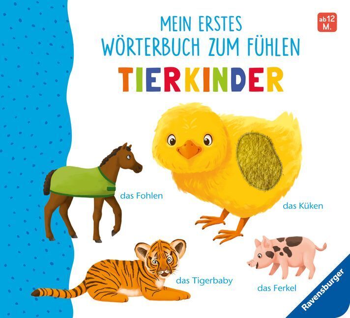 Cover: 9783473438662 | Mein erstes Wörterbuch zum Fühlen: Tierkinder | Meike Teichmann | Buch