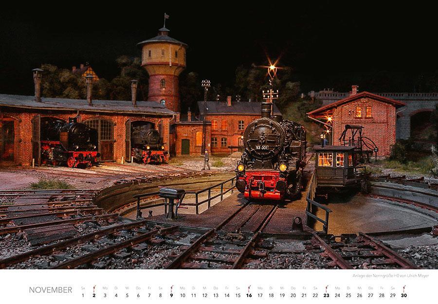 Bild: 9783966648356 | Traumanlagen von Modellbahnprofis Kalender 2025 | Kalender | 14 S.