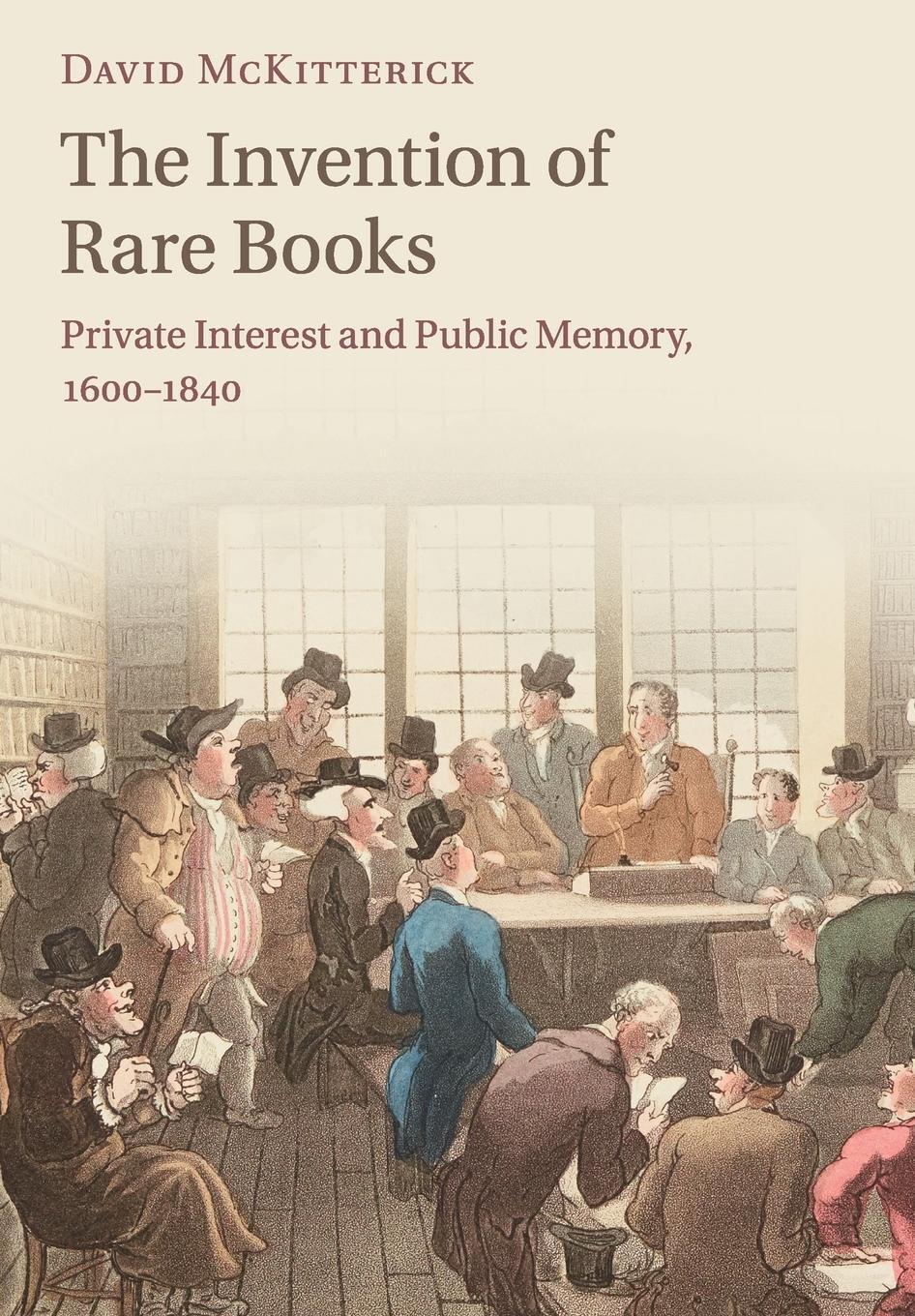 Cover: 9781108449335 | The Invention of Rare Books | David Mckitterick | Taschenbuch | 2020
