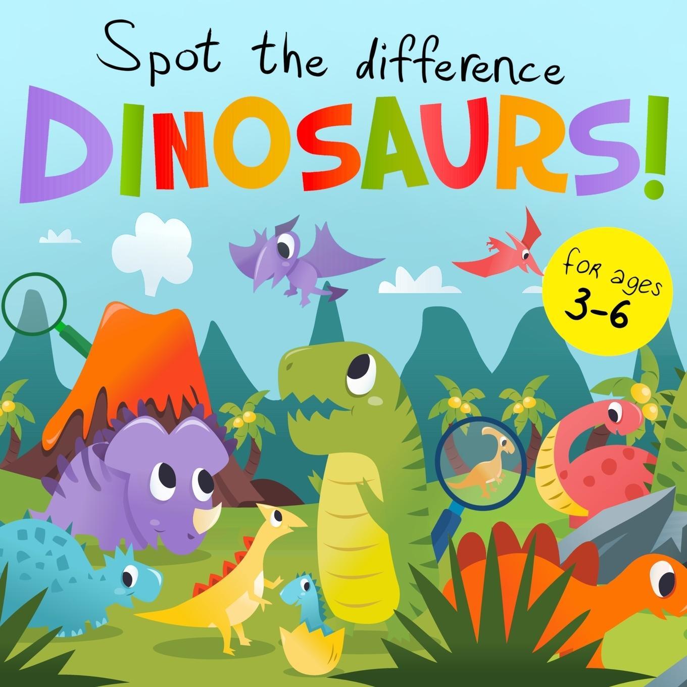 Cover: 9781914047084 | Spot The Difference - Dinosaurs! | Webber Books | Taschenbuch | 2021