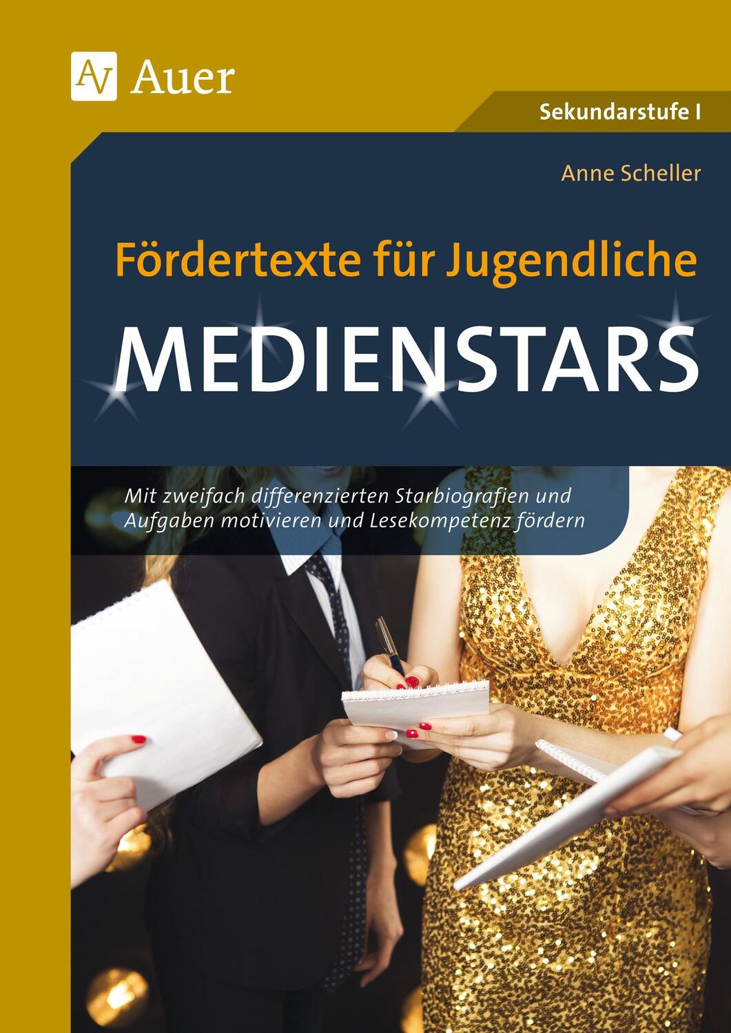 Cover: 9783403082439 | Fördertexte für Jugendliche: Medienstars | Anne Scheller | Broschüre