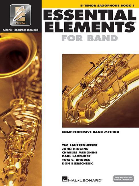 Cover: 9780634003189 | Essential Elements for Band - BB Tenor Saxophone Book 1 with Eei...