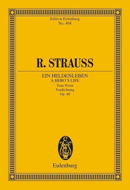 Cover: 9783795766849 | EIN HELDENLEBEN OP 40 | Richard Strauss | Buch | 168 S. | Deutsch