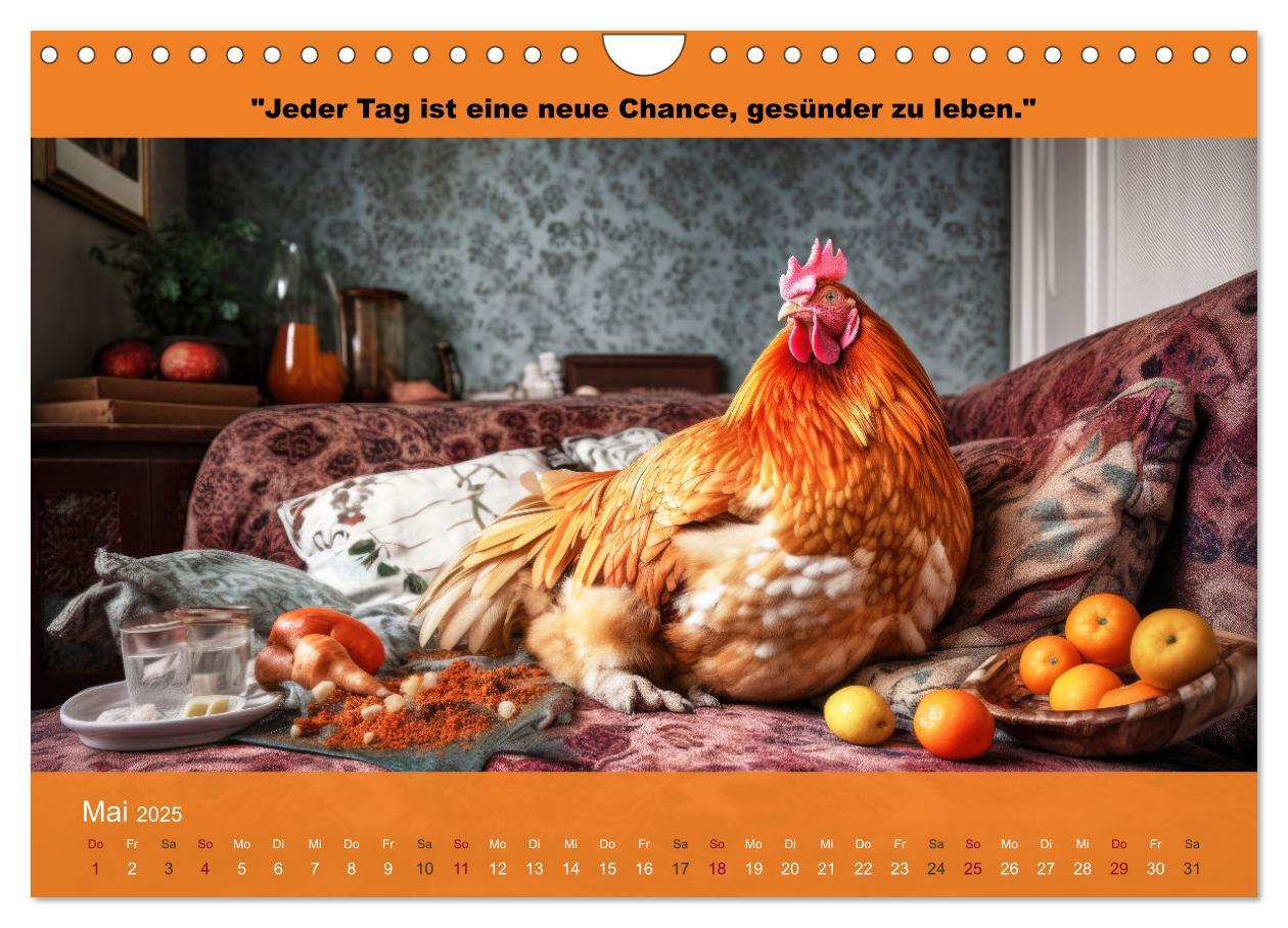 Bild: 9783435690282 | Der tierisch lustige Abnehmkalender (Wandkalender 2025 DIN A4...