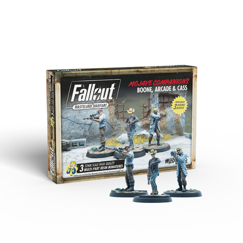 Cover: 5060523344130 | Fallout: Wasteland Warfare - Boone, Arcade and Cass | englisch