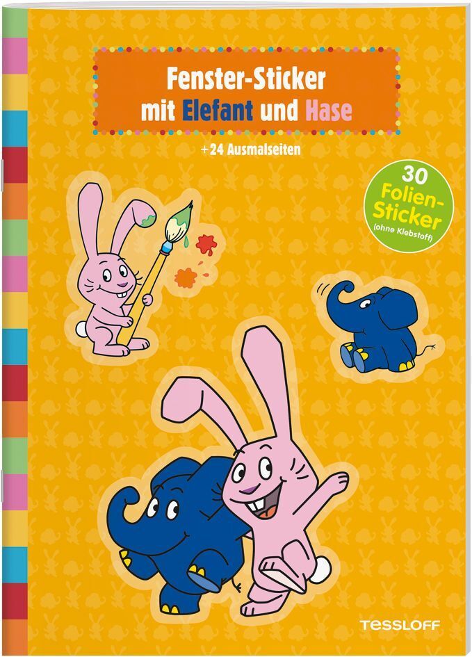 Cover: 9783788641634 | Fenster-Sticker mit Elefant und Hase | Taschenbuch | 24 S. | Deutsch