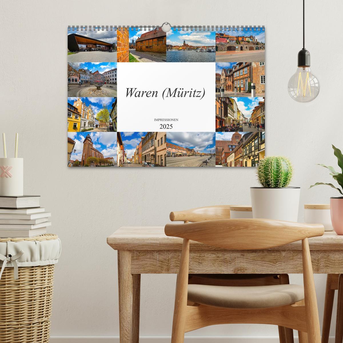 Bild: 9783435243242 | Waren Müritz Impressionen (Wandkalender 2025 DIN A3 quer), CALVENDO...